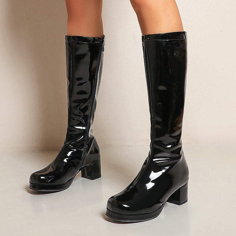 Chunky Heel Women's Mid Heel Boot