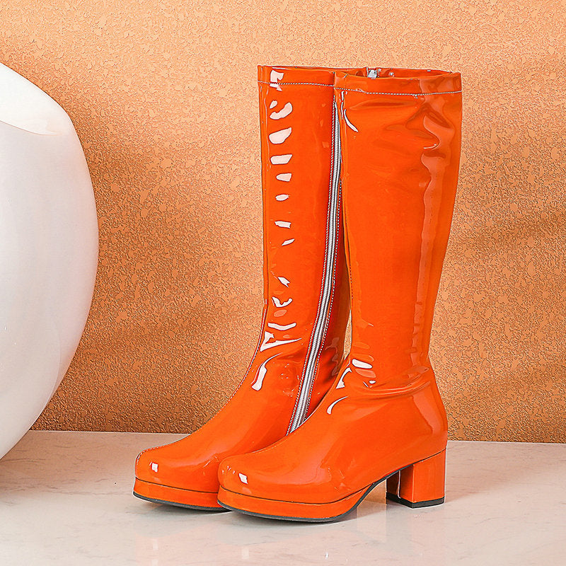 Chunky Heel Women's Mid Heel Boot