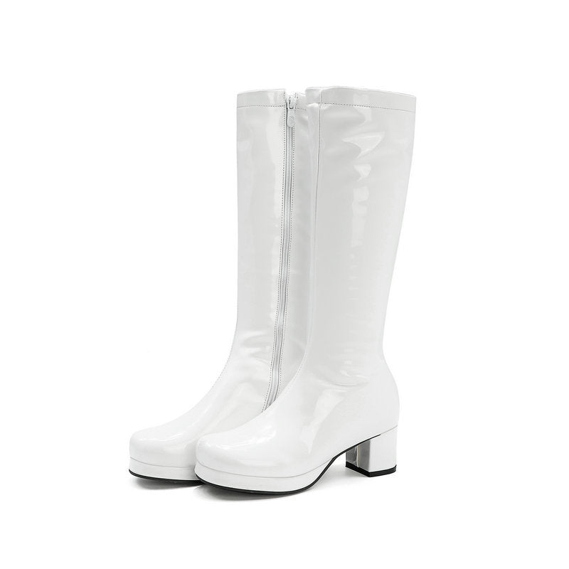 Chunky Heel Women's Mid Heel Boot